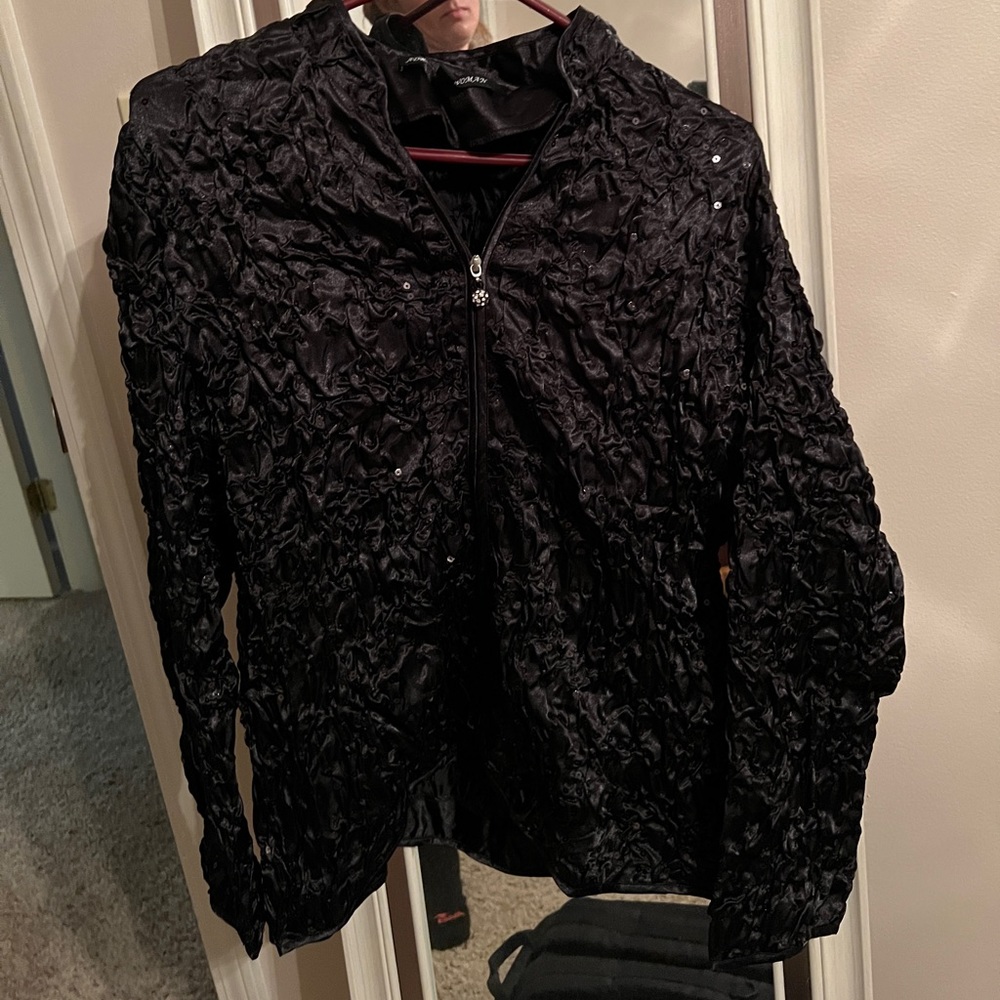 Brand new Addressing Women evening jacket | Black with sequins